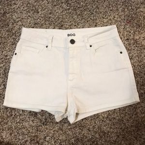 BDG High Rise Denim Shorts
